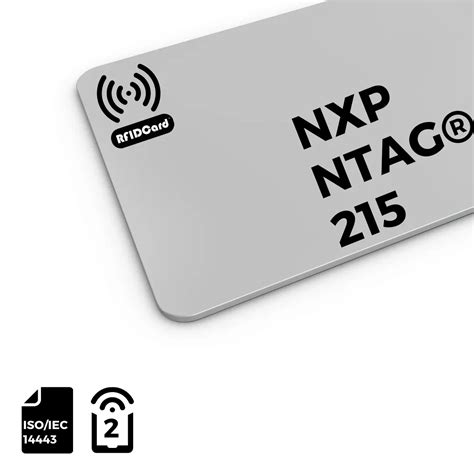 nfc pvc card credit card size nxp ntag215|nxp ntag 215 card.